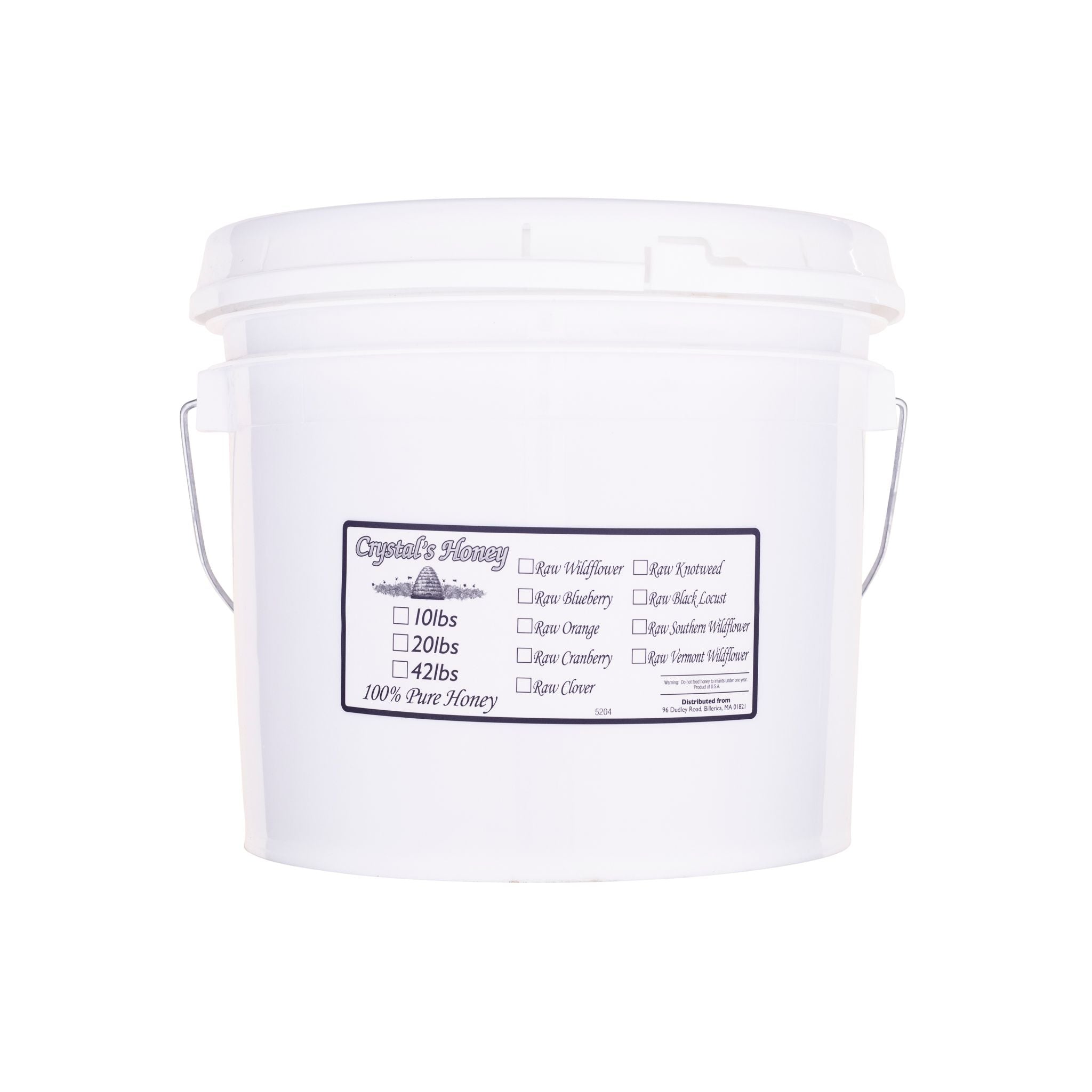 Is 40lb *Southern wildflower honey unfiltered?